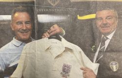 But eventually Don’s shirt was back home again