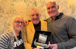 So honoured to receive this award from LUSCOS.