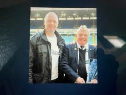 Stix long service presentation from our fantastic Irish supporter, Trevor