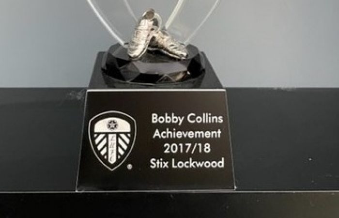 Proud day for me, The Bobby Collins Award